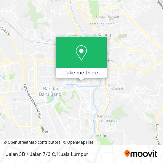 Peta Jalan 3B / Jalan 7/3 C