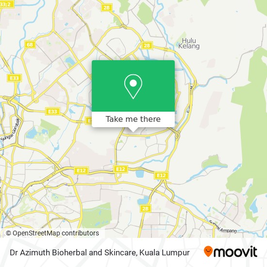 Dr Azimuth Bioherbal and Skincare map