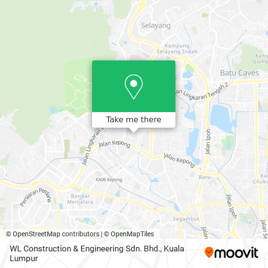 Peta WL Construction & Engineering Sdn. Bhd.
