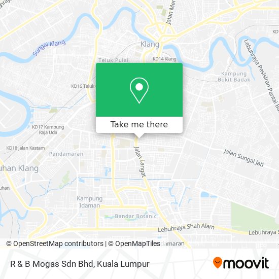 R & B Mogas Sdn Bhd map