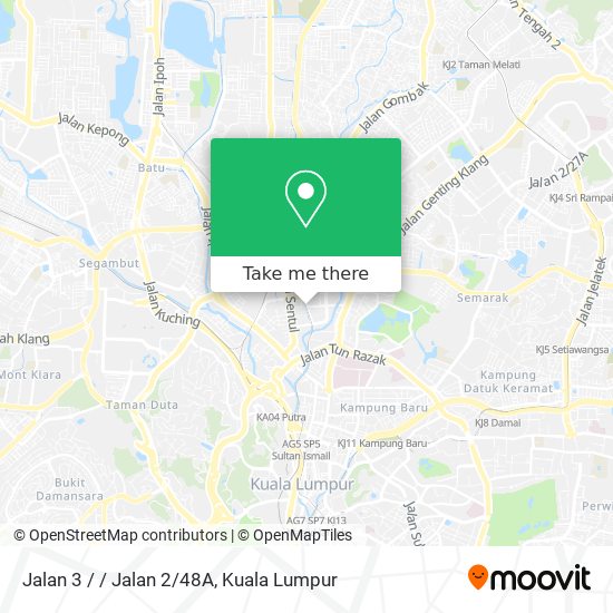 Jalan 3 / / Jalan 2/48A map