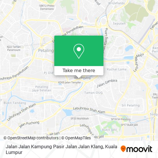 Peta Jalan Jalan Kampung Pasir Jalan Jalan Klang