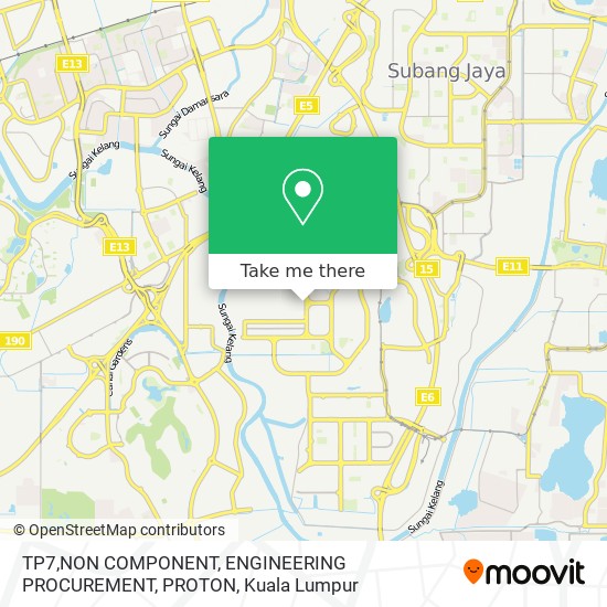 TP7,NON COMPONENT, ENGINEERING PROCUREMENT, PROTON map