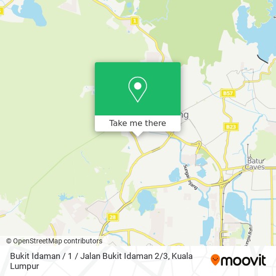 Bukit Idaman / 1 / Jalan Bukit Idaman 2 / 3 map