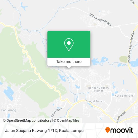 Jalan Saujana Rawang 1 / 1D, 48000 Rawang map