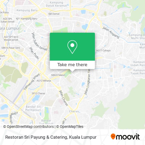 Restoran Sri Payung & Catering map