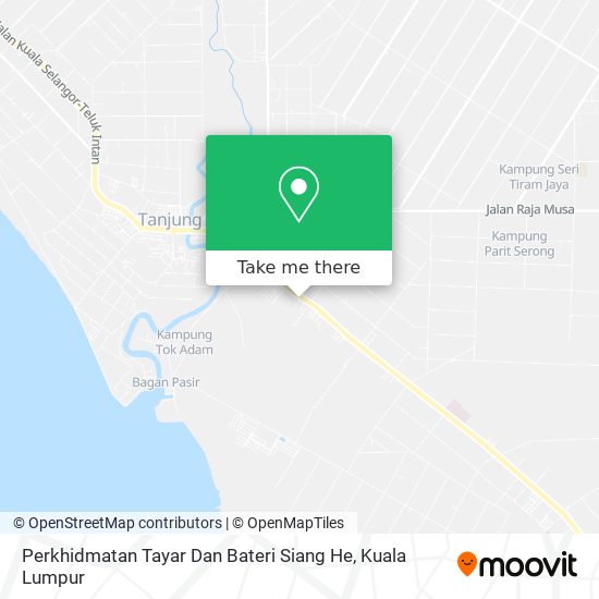 Perkhidmatan Tayar Dan Bateri Siang He map