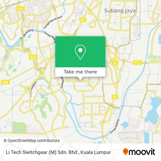 Li Tech Switchgear (M) Sdn. Bhd. map