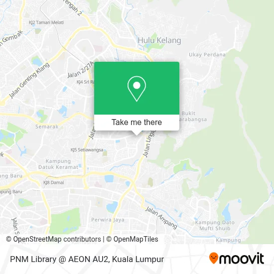 PNM Library @ AEON AU2 map