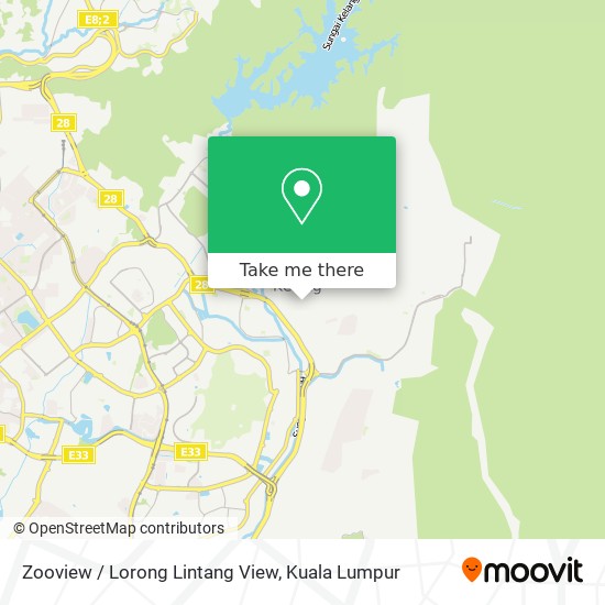 Zooview / Lorong Lintang View map