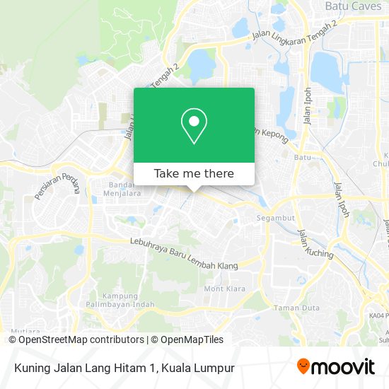 Kuning Jalan Lang Hitam 1 map