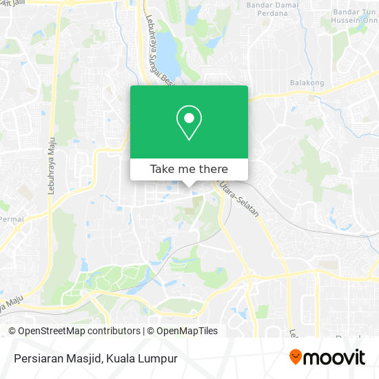 Persiaran Masjid map