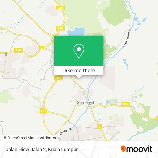 Jalan Hiew Jalan 2 map