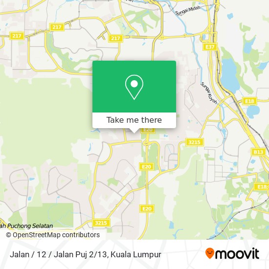 Jalan / 12 / Jalan Puj 2/13 map