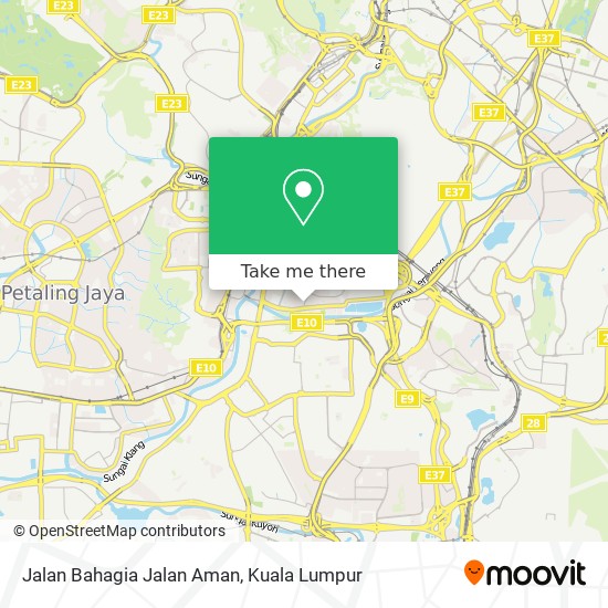 Peta Jalan Bahagia Jalan Aman