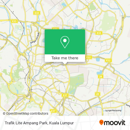 Trafik Lite  Ampang Park map