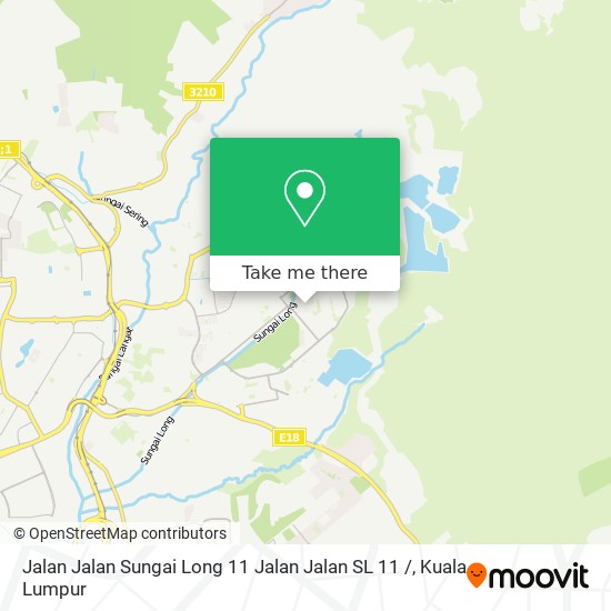 Peta Jalan Jalan Sungai Long 11 Jalan Jalan SL 11 /