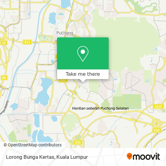 Peta Lorong Bunga Kertas