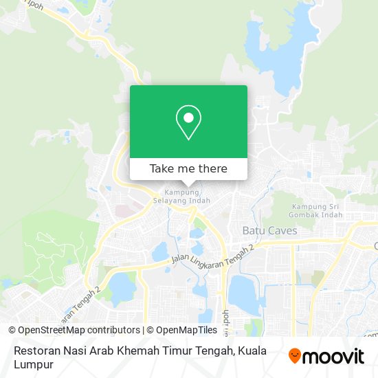 Restoran Nasi Arab Khemah Timur Tengah map