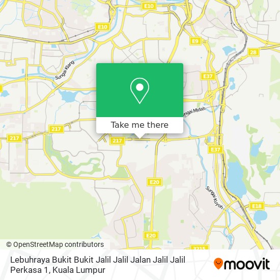 Peta Lebuhraya Bukit Bukit Jalil Jalil Jalan Jalil Jalil Perkasa 1