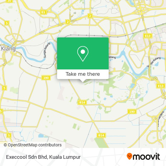 Execcool Sdn Bhd map