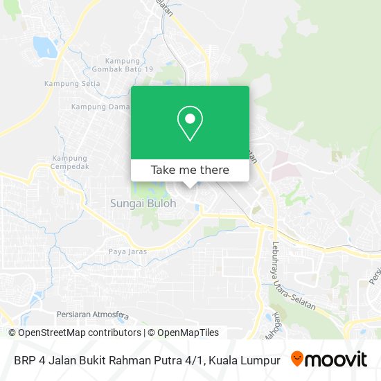 Peta BRP 4 Jalan Bukit Rahman Putra 4 / 1