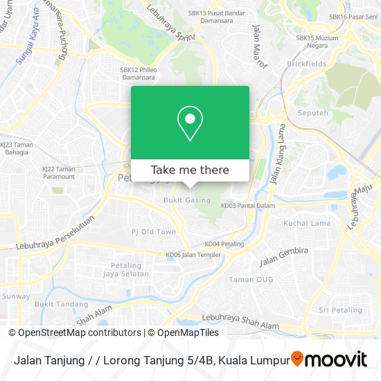 Jalan Tanjung / / Lorong Tanjung 5 / 4B map