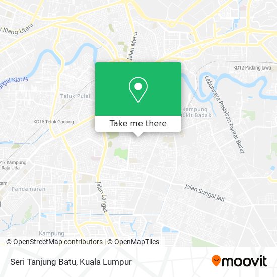 Peta Seri Tanjung Batu