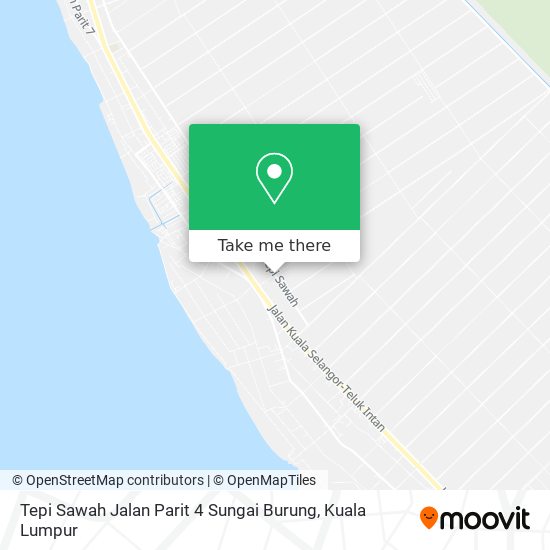 Tepi Sawah Jalan Parit 4 Sungai Burung map