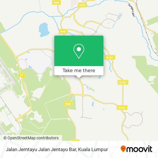 Peta Jalan Jemtayu Jalan Jentayu Bar