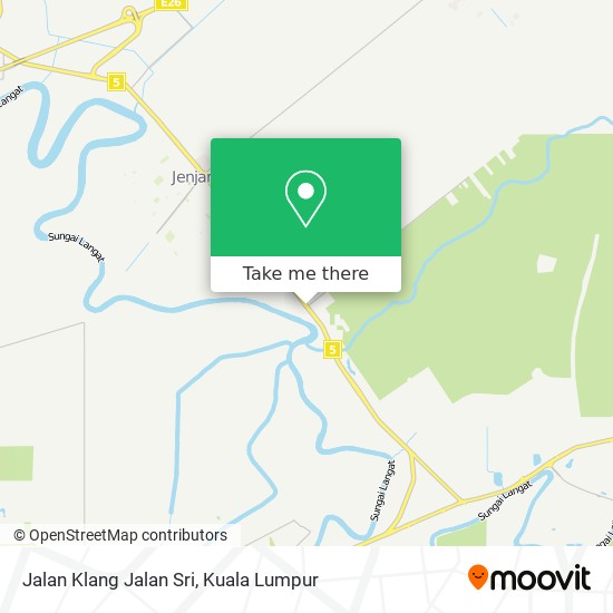 Peta Jalan Klang Jalan Sri