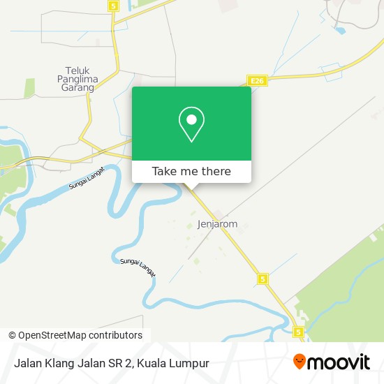 Peta Jalan Klang Jalan SR 2