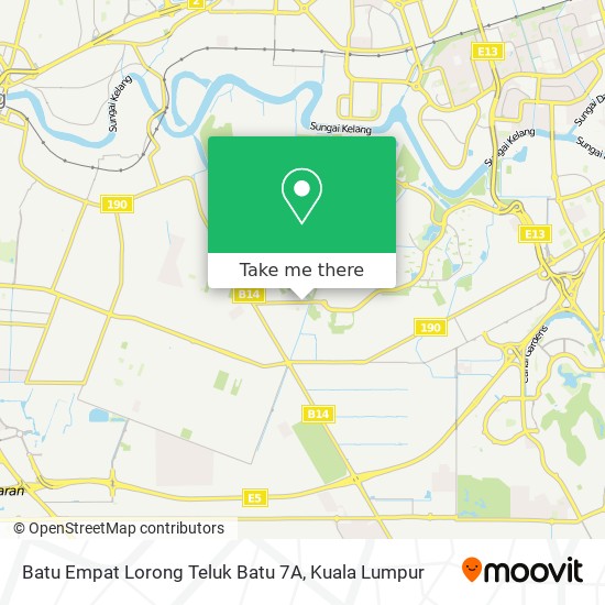 Batu Empat Lorong Teluk Batu 7A map