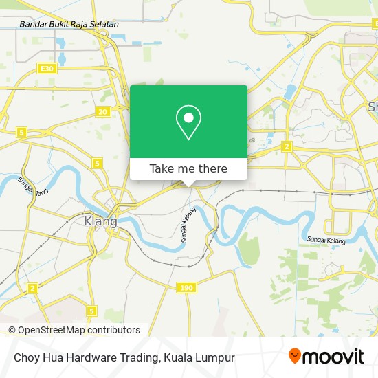 Choy Hua Hardware Trading map