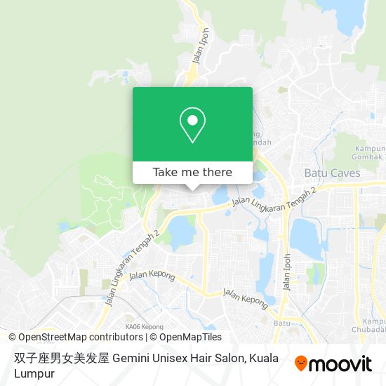 双子座男女美发屋 Gemini Unisex Hair Salon map