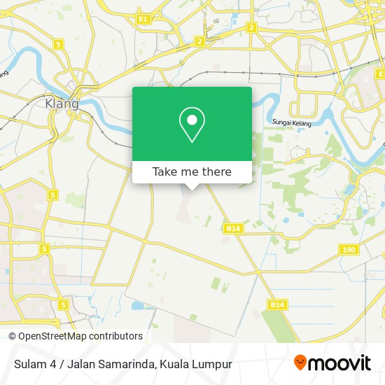 Sulam 4 / Jalan Samarinda map