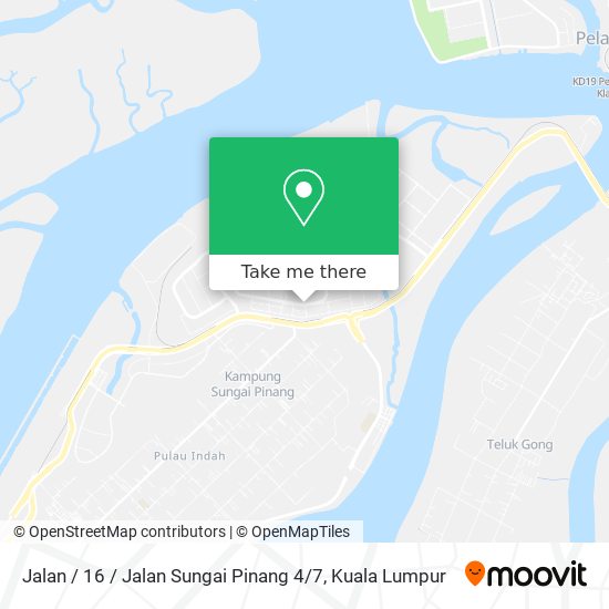 Jalan / 16 / Jalan Sungai Pinang 4 / 7 map