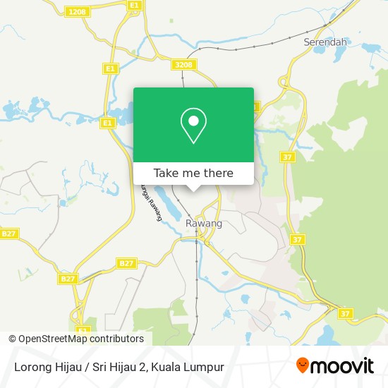 Peta Lorong Hijau / Sri Hijau 2