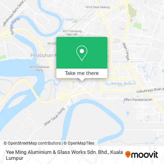 Yee Ming Aluminium & Glass Works Sdn. Bhd. map