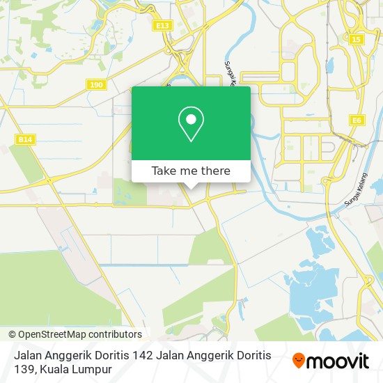 Peta Jalan Anggerik Doritis 142 Jalan Anggerik Doritis 139