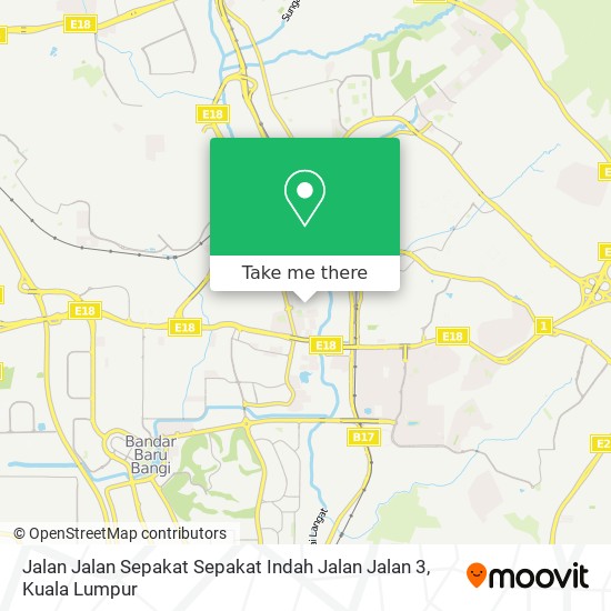 Peta Jalan Jalan Sepakat Sepakat Indah Jalan Jalan 3