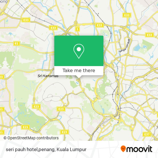 Peta seri pauh hotel,penang