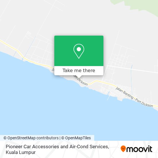 Pioneer Car Accessories and Air-Cond Services map