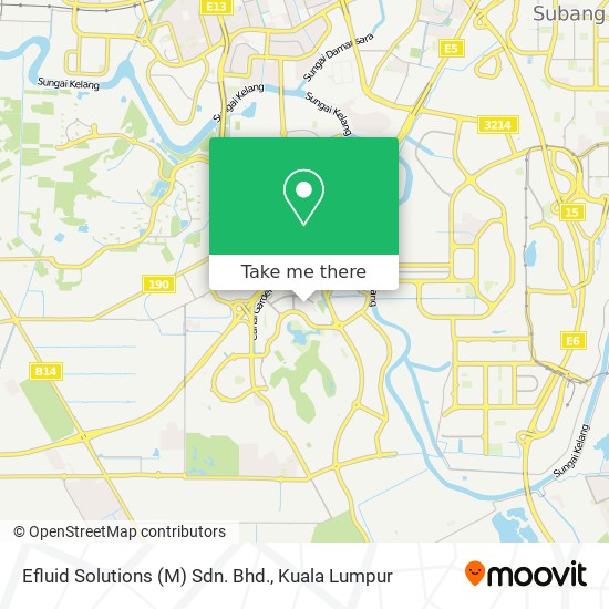 Efluid Solutions (M) Sdn. Bhd. map