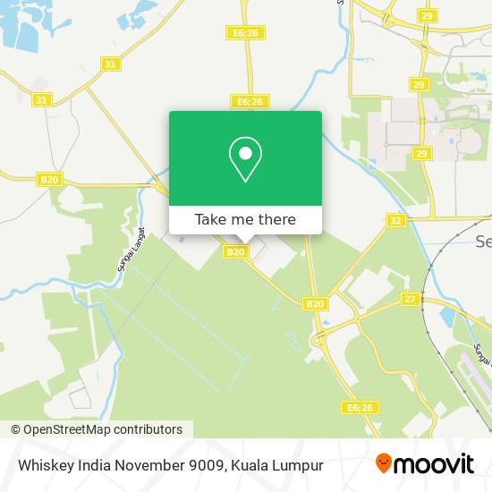 Whiskey India November 9009 map