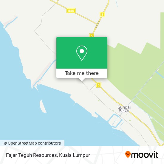 Fajar Teguh Resources map