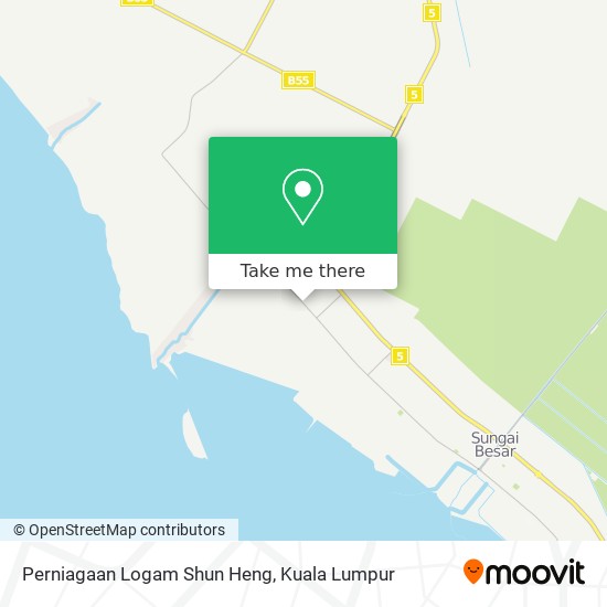 Perniagaan Logam Shun Heng map