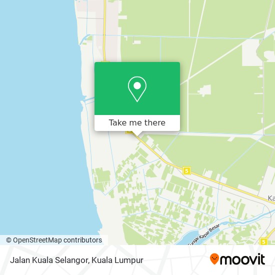 Jalan Kuala Selangor map