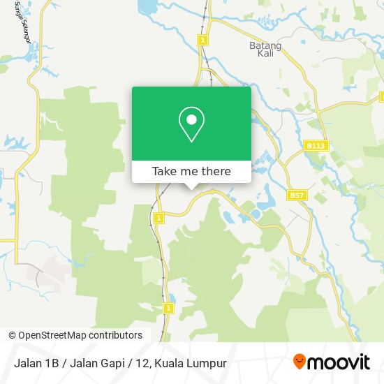 Jalan 1B / Jalan Gapi / 12 map