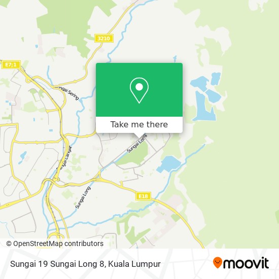 Sungai 19 Sungai Long 8 map